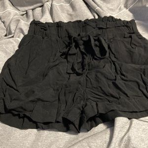 Black shorts